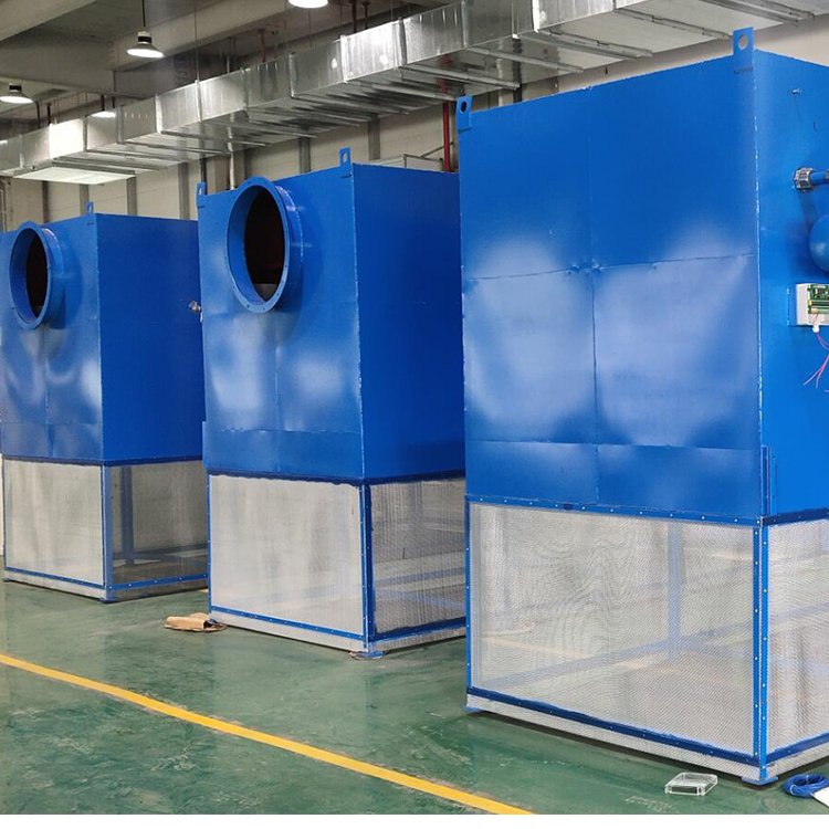 化工廠空壓機(jī)前置12萬(wàn)風(fēng)量自潔式空氣過濾器