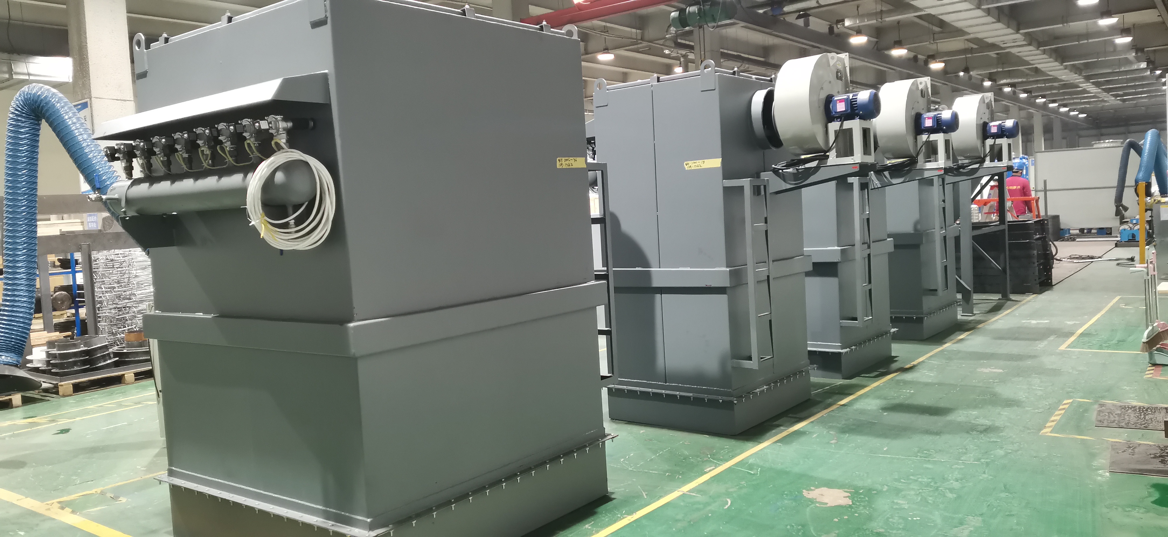 混泥土攪拌站袋式除塵器