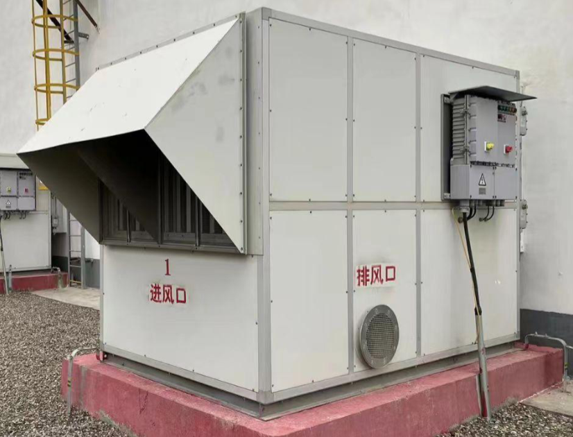 抗靜電耐高溫沙塵過濾機組 