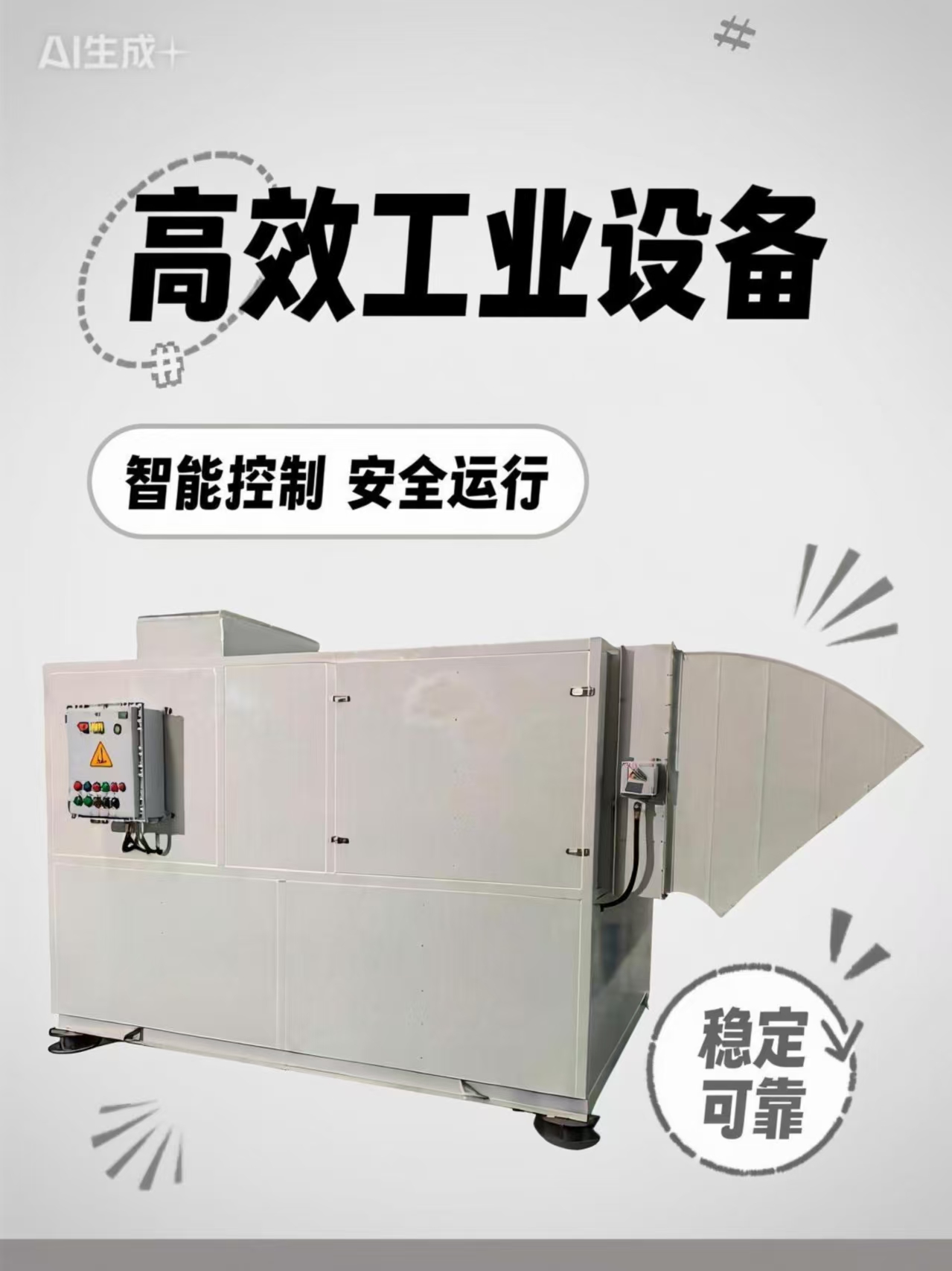 自清潔沙塵過濾機組 凈化率95%大風(fēng)量 適用石油化工領(lǐng)域多風(fēng)沙地區(qū)