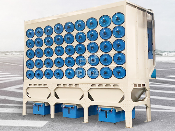 金屬冶煉炭黑粉末除塵濾筒除塵器